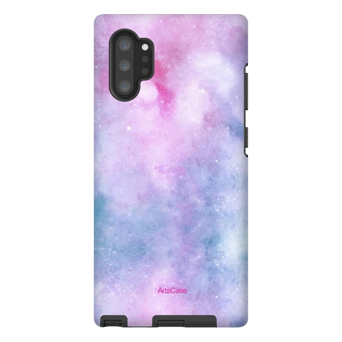 Galaxy Note 10 plus StrongFit Candy Blue and Pink  by ArtsCase
