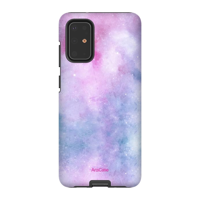 Galaxy S20 Plus StrongFit Candy Blue and Pink  by ArtsCase