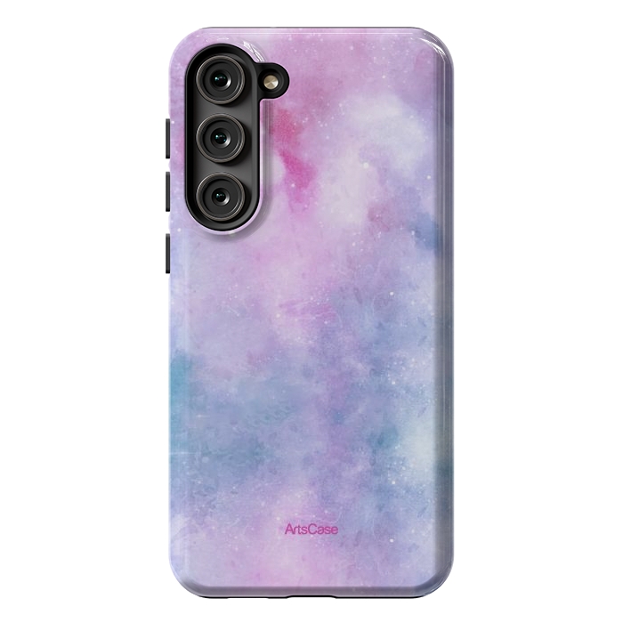 Galaxy S23 Plus StrongFit Candy Blue and Pink  by ArtsCase