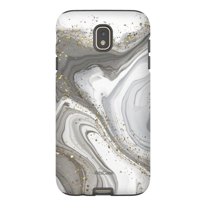 Galaxy J7 StrongFit Gray Clouds by ArtsCase