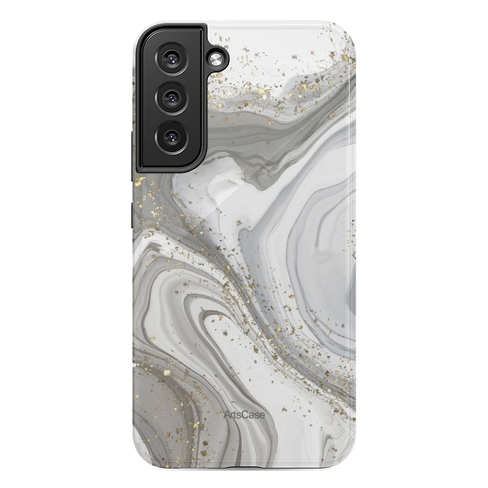 Galaxy S22 plus StrongFit Gray Clouds by ArtsCase
