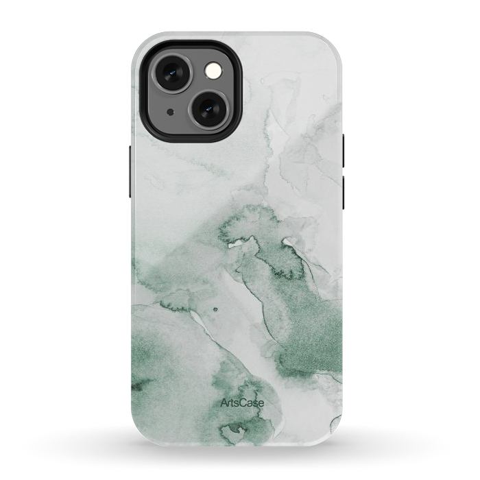 iPhone 12 mini StrongFit Green Cheescake by ArtsCase
