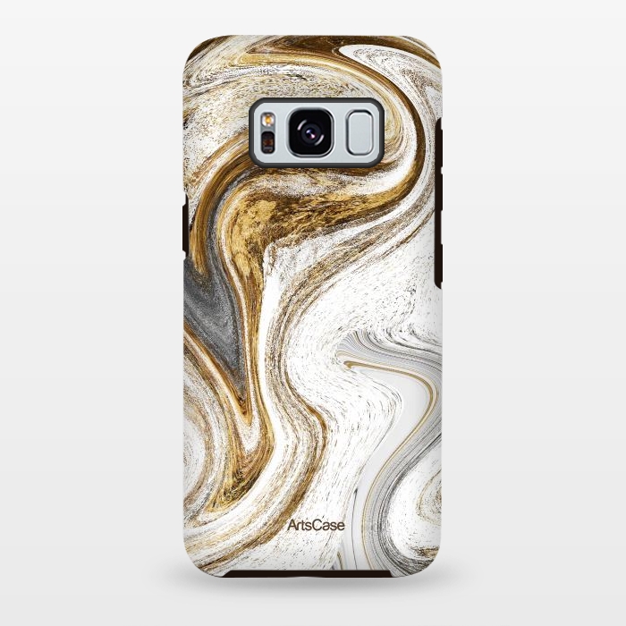 Galaxy S8 plus StrongFit Brown Coffee by ArtsCase