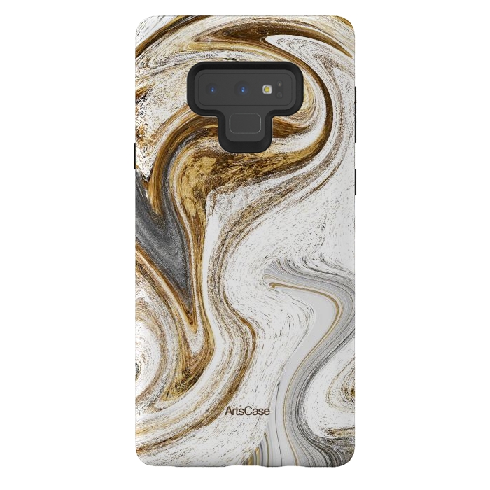 Galaxy Note 9 StrongFit Brown Coffee by ArtsCase