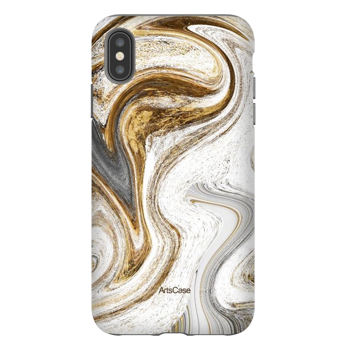 iPhone Xs Max StrongFit Brown Coffee by ArtsCase