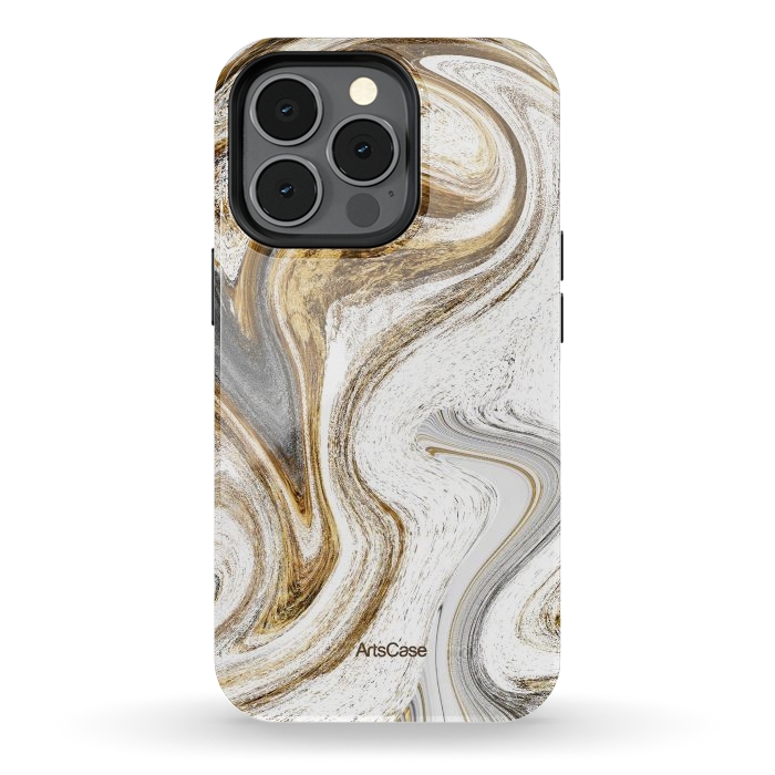 iPhone 13 pro StrongFit Brown Coffee by ArtsCase