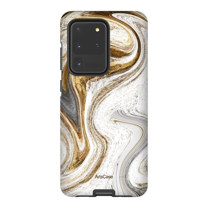 Galaxy S20 Ultra StrongFit Brown Coffee by ArtsCase