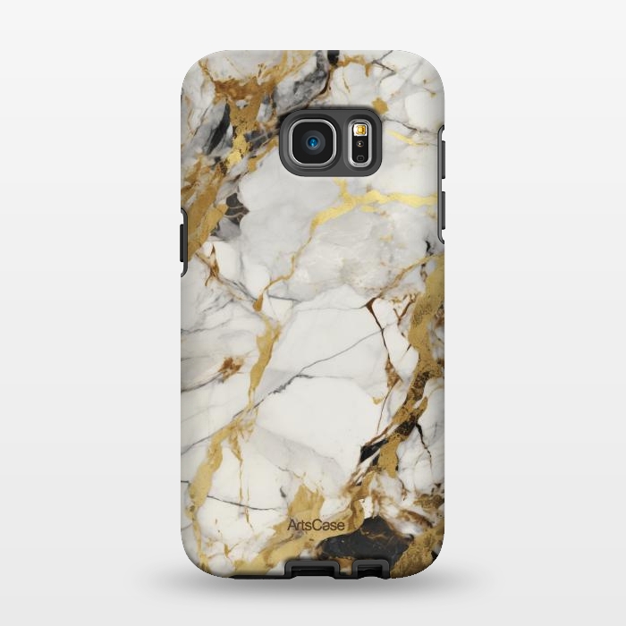Galaxy S7 EDGE StrongFit Gold dust by ArtsCase