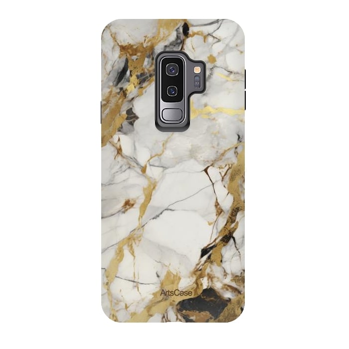 Galaxy S9 plus StrongFit Gold dust by ArtsCase