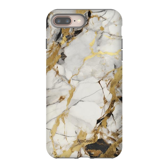 iPhone 8 plus StrongFit Gold dust by ArtsCase