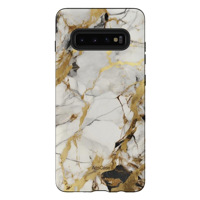 Galaxy S10 plus StrongFit Gold dust by ArtsCase