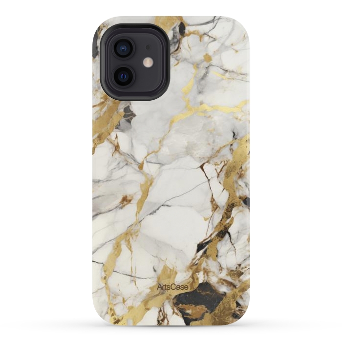 iPhone 12 StrongFit Gold dust by ArtsCase
