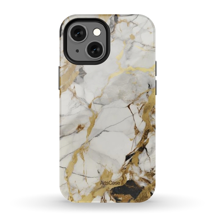 iPhone 13 mini StrongFit Gold dust by ArtsCase