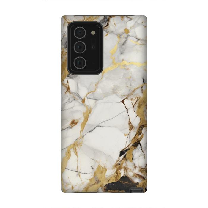 Galaxy Note 20 Ultra StrongFit Gold dust by ArtsCase