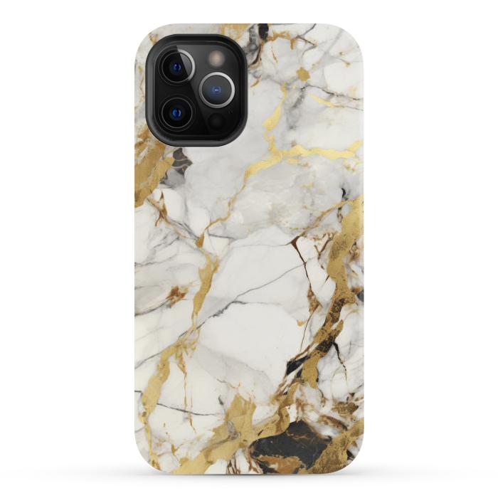 iPhone 12 Pro Max StrongFit Gold dust by ArtsCase