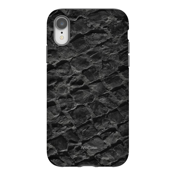 iPhone Xr StrongFit River Rock by ArtsCase