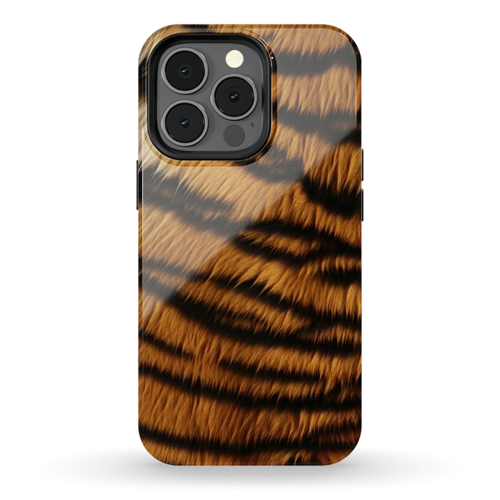 iPhone 13 pro StrongFit Tiger Skin by ArtsCase