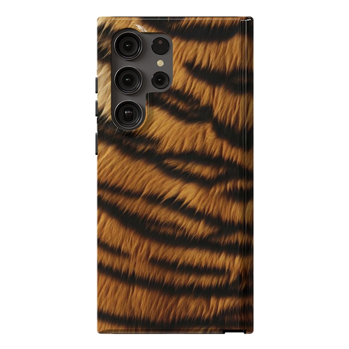 Galaxy S23 Ultra StrongFit Tiger Skin by ArtsCase