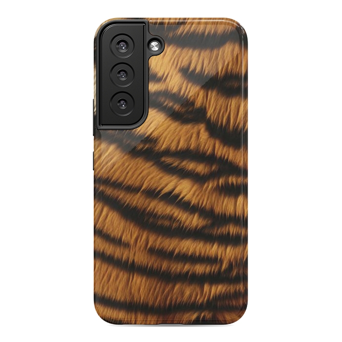 Galaxy S22 StrongFit Tiger Skin by ArtsCase