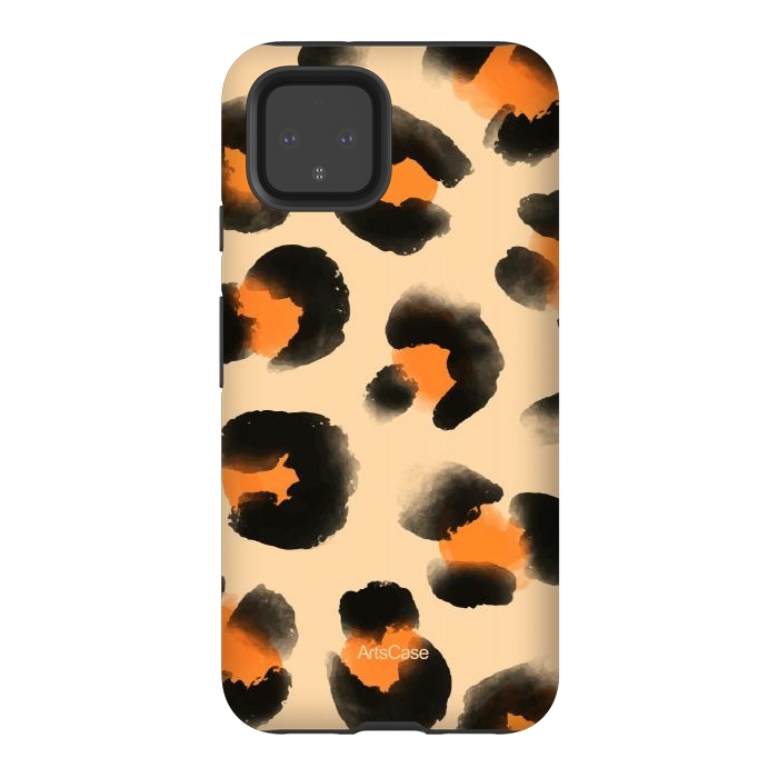 Pixel 4 StrongFit Cute Animal Print by ArtsCase