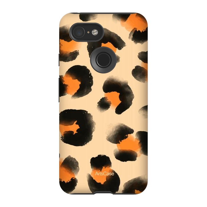 Pixel 3 StrongFit Cute Animal Print by ArtsCase
