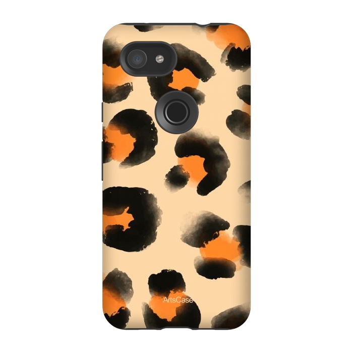Pixel 3A StrongFit Cute Animal Print by ArtsCase