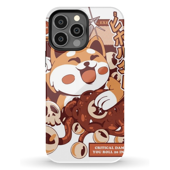 iPhone 13 Pro Max StrongFit Plush Beholder by Ilustrata