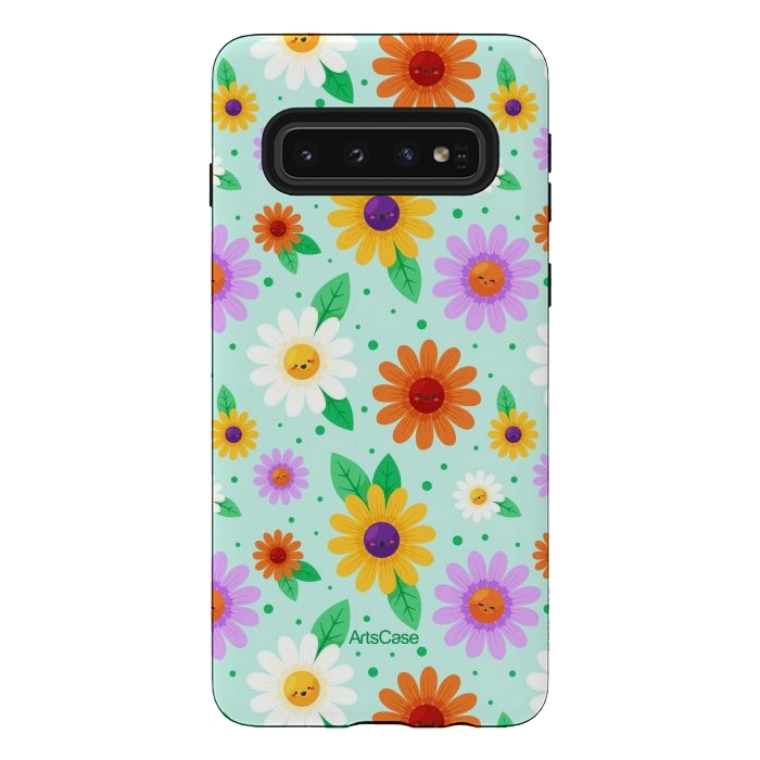 Galaxy S10 StrongFit Be Nice by ArtsCase