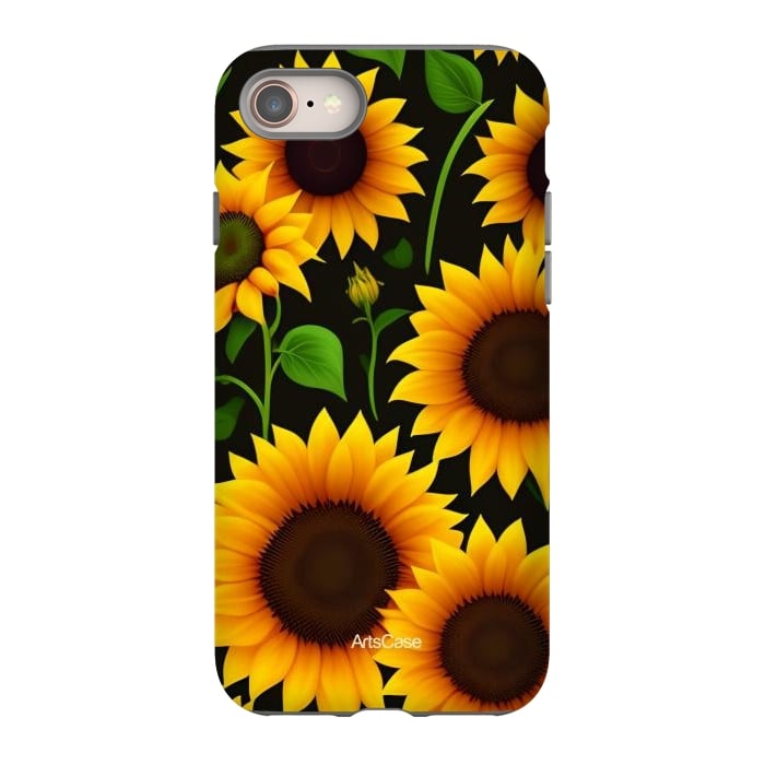 iPhone 8 StrongFit Girasoles Magicos by ArtsCase