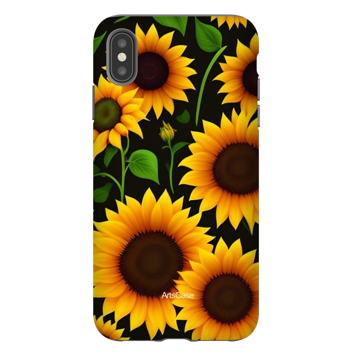 iPhone Xs Max StrongFit Girasoles Magicos by ArtsCase