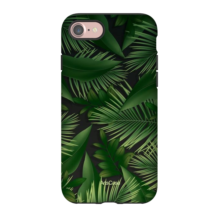 iPhone 7 StrongFit Tropical Leaves Garden by ArtsCase