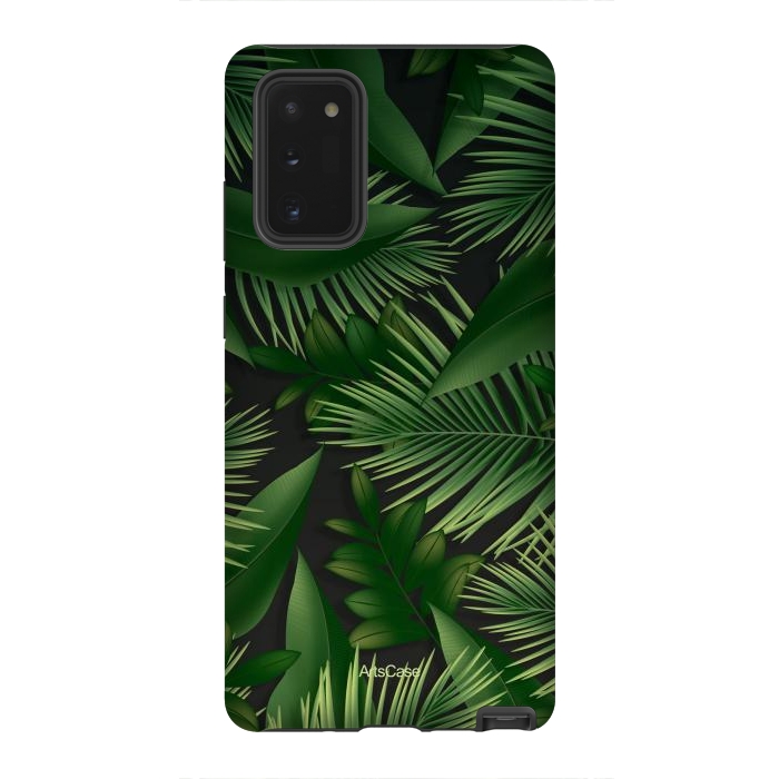 Galaxy Note 20 StrongFit Tropical Leaves Garden by ArtsCase