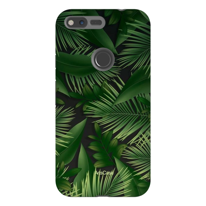 Pixel XL StrongFit Tropical Leaves I by ArtsCase