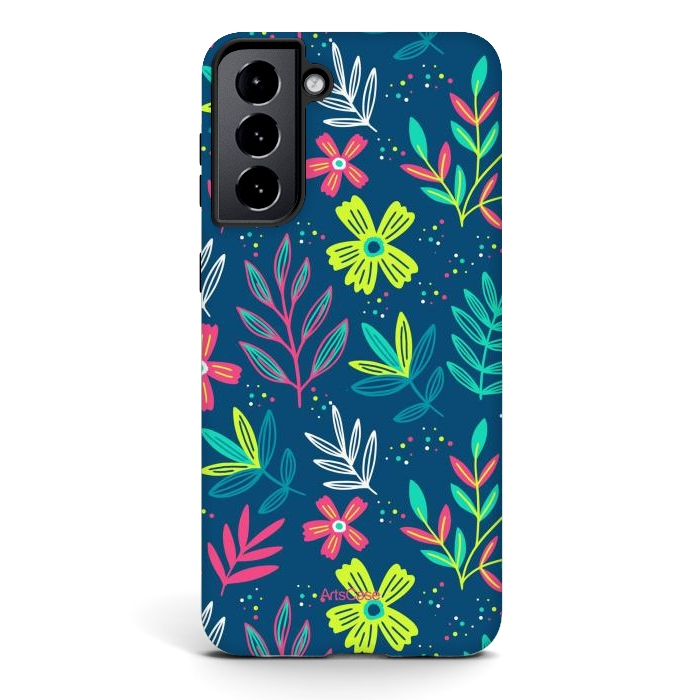 Galaxy S21 plus StrongFit WildFlowers 01 by ArtsCase