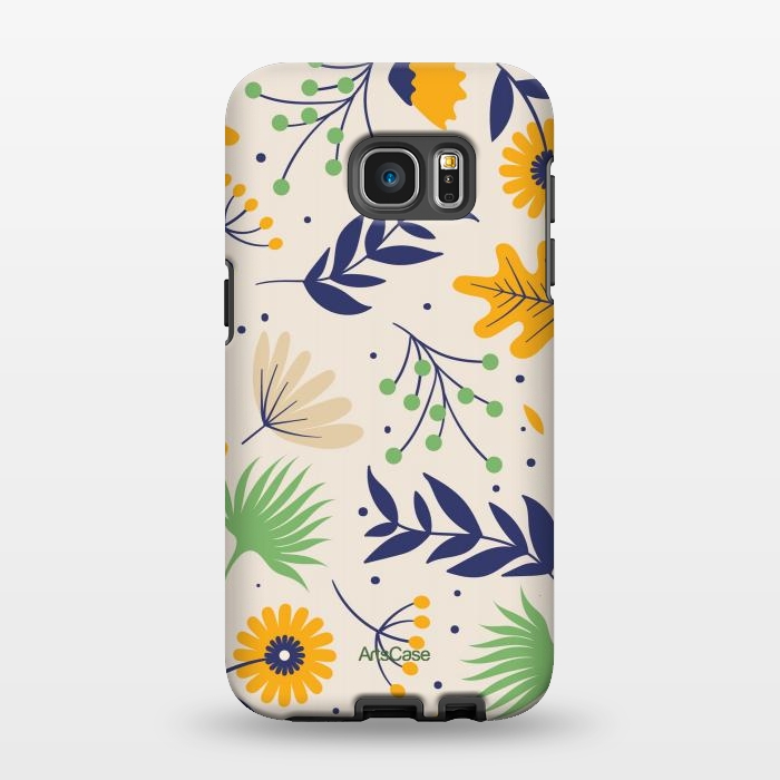 Galaxy S7 EDGE StrongFit Sunflower Sanctuary by ArtsCase