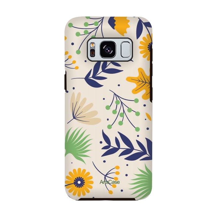 Galaxy S8 StrongFit Sunflower Sanctuary by ArtsCase
