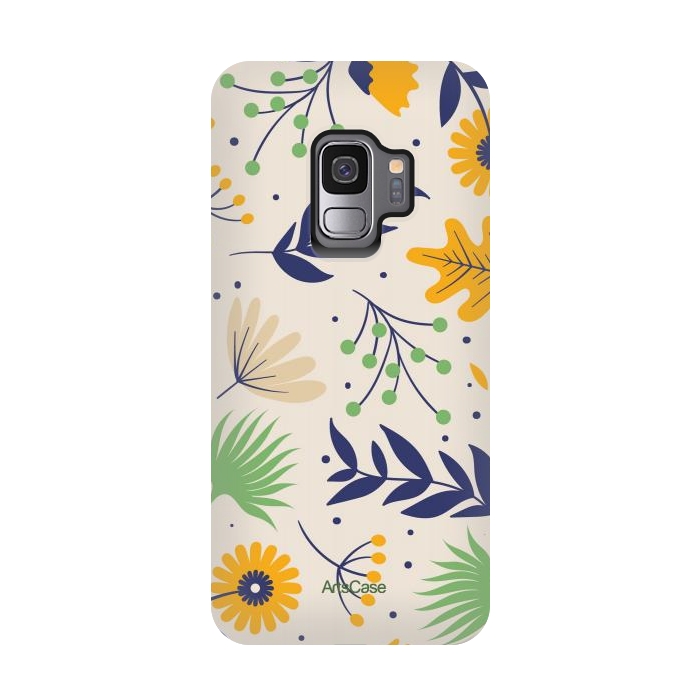 Galaxy S9 StrongFit Sunflower Sanctuary by ArtsCase