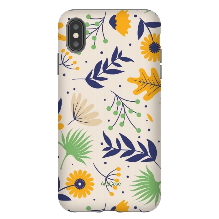 iPhone Xs Max StrongFit Sunflower Sanctuary by ArtsCase
