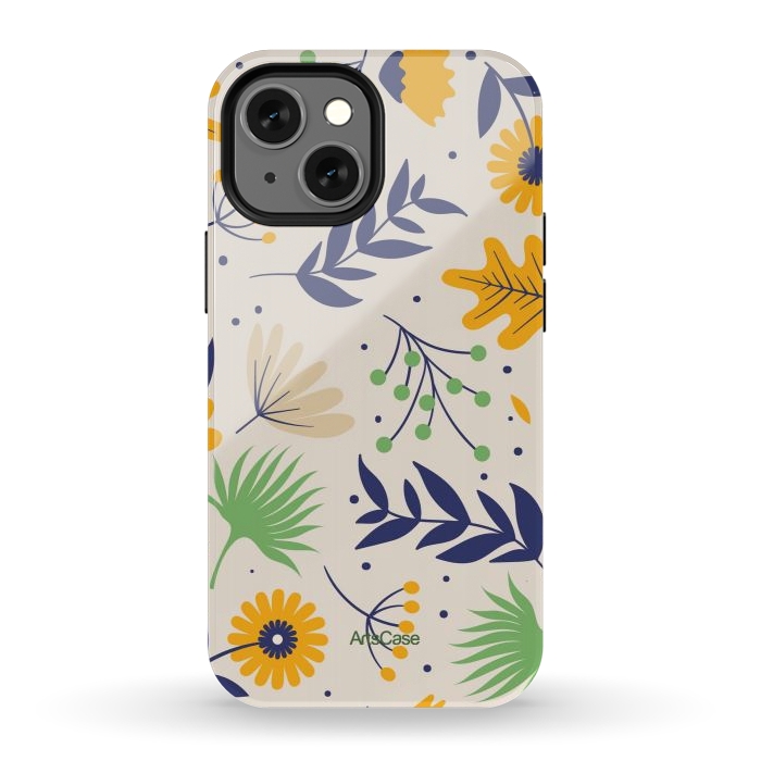 iPhone 12 mini StrongFit Sunflower Sanctuary by ArtsCase
