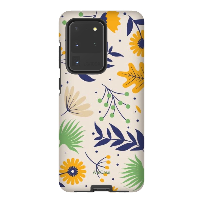 Galaxy S20 Ultra StrongFit Sunflower Sanctuary by ArtsCase