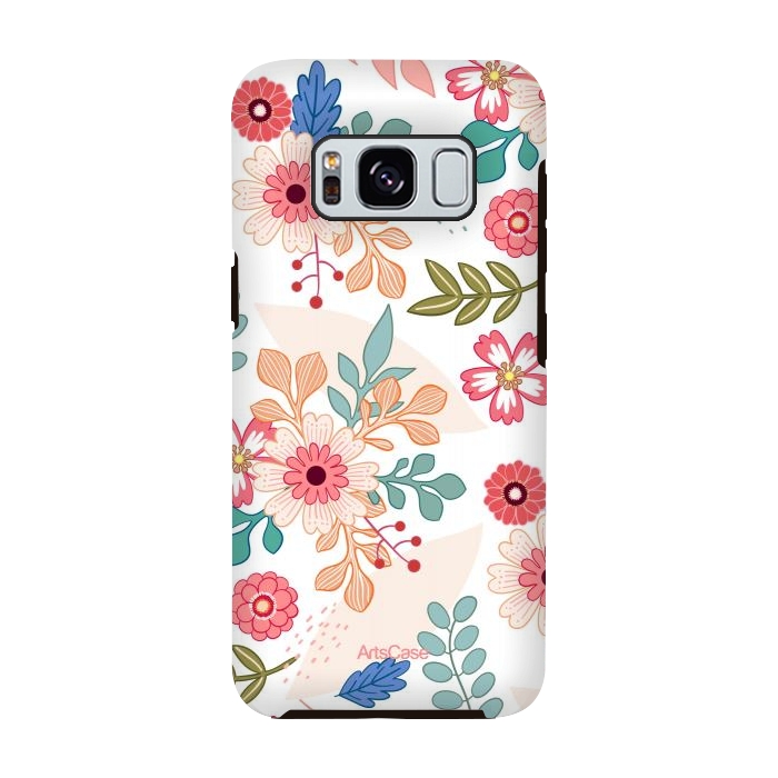 Galaxy S8 StrongFit Brunch of Flowers by ArtsCase