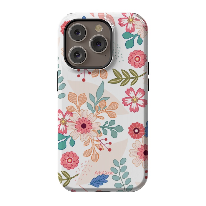 iPhone 14 Pro StrongFit Brunch of Flowers by ArtsCase
