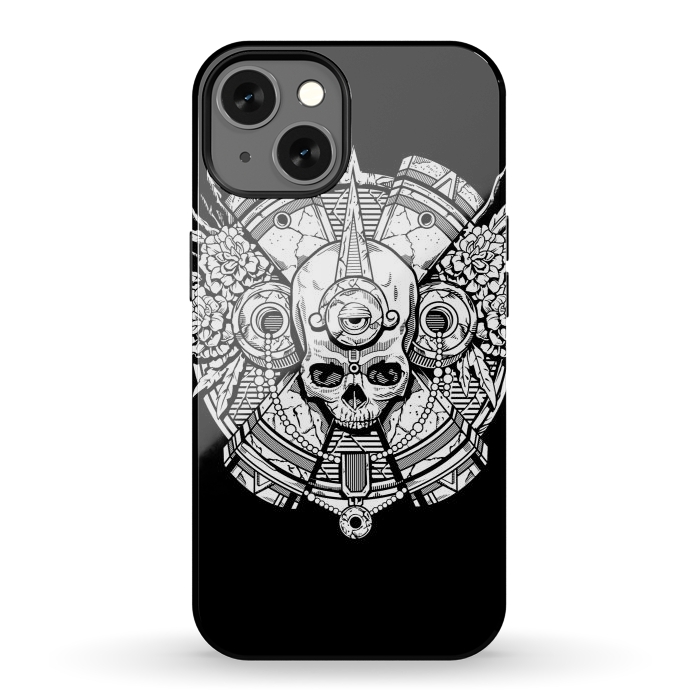 iPhone 13 StrongFit Aztec Skull by Winston