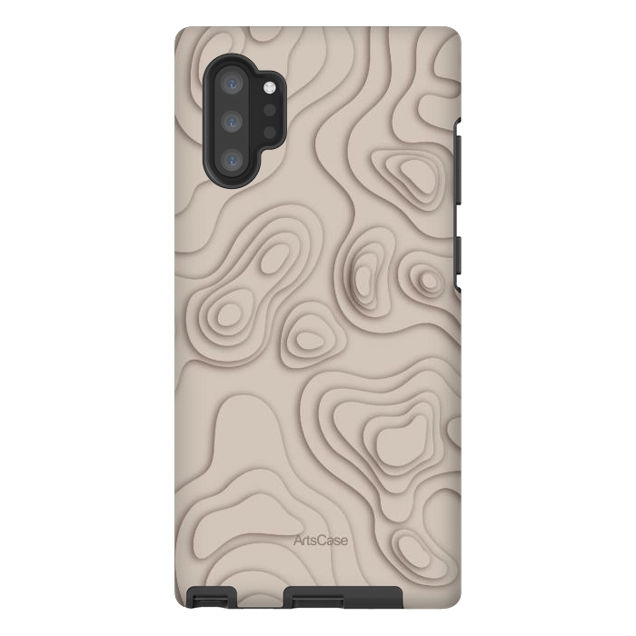Galaxy Note 10 plus StrongFit Minimalist curves by ArtsCase