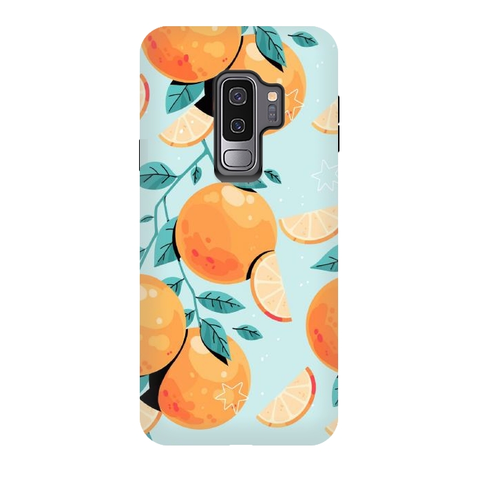 Galaxy S9 plus StrongFit Orange Juice by ArtsCase