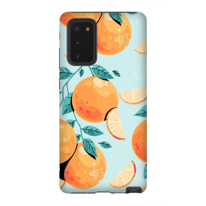 Galaxy Note 20 StrongFit Orange Juice by ArtsCase