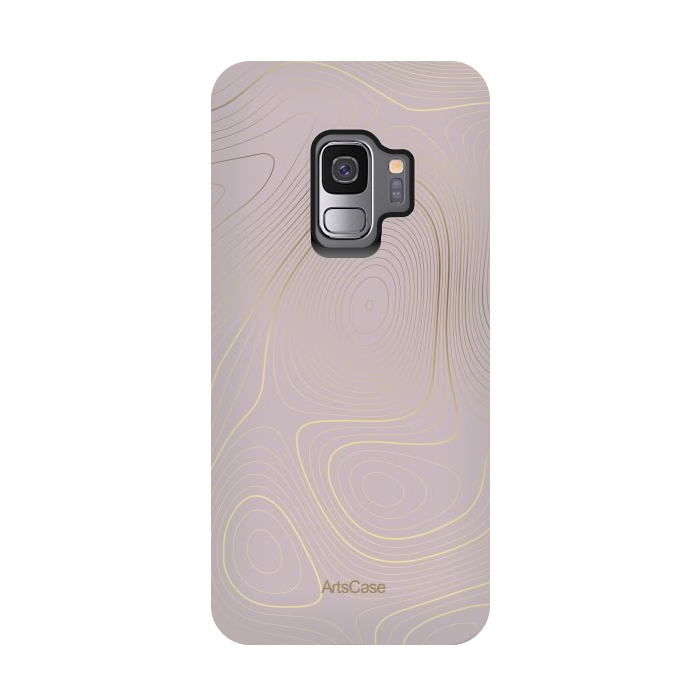 Galaxy S9 StrongFit Waves of The Sea by ArtsCase