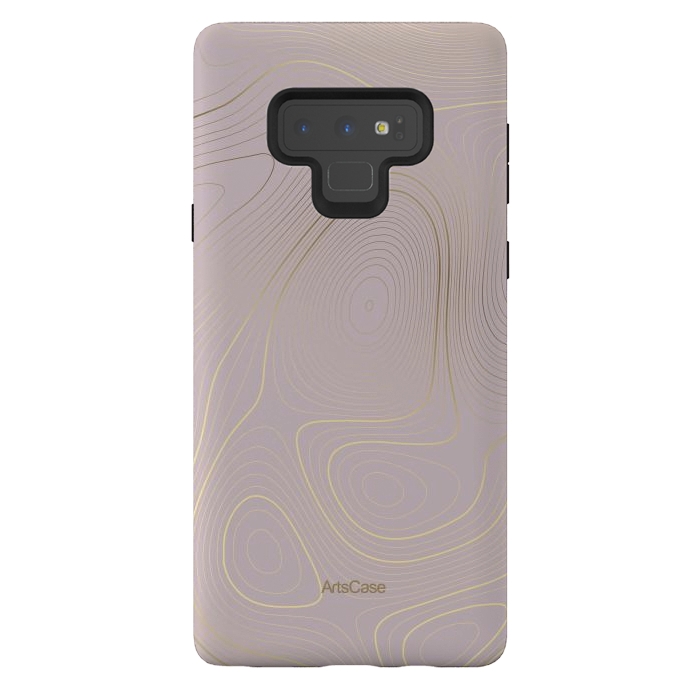 Galaxy Note 9 StrongFit Waves of The Sea by ArtsCase