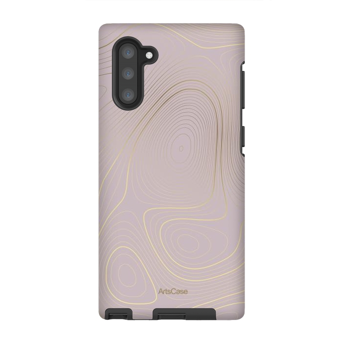 Galaxy Note 10 StrongFit Waves of The Sea by ArtsCase