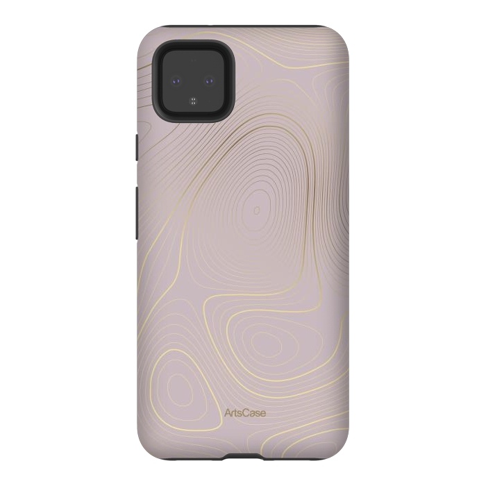 Pixel 4XL StrongFit Waves of The Sea by ArtsCase